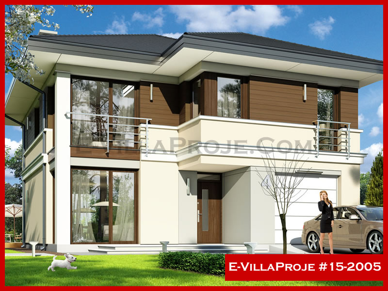 Ev Villa Proje #15 - 2005 Çelik Villa Modeli ve 3D Tasarımı