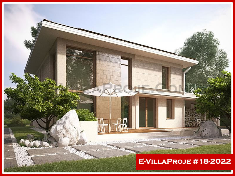 Ev Villa Proje #18 - 2022 Çelik Villa Modeli