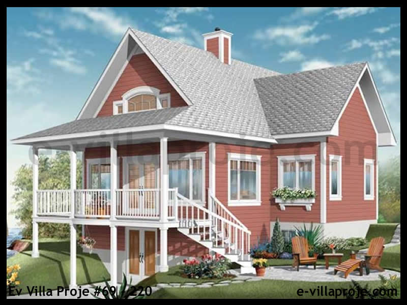 Ev Villa Proje #69 - 220 Çelik Villa Modeli