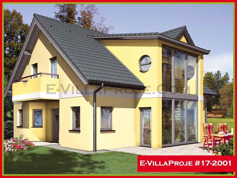 Ev Villa Proje #17 - 2001 Çelik Villa Modeli