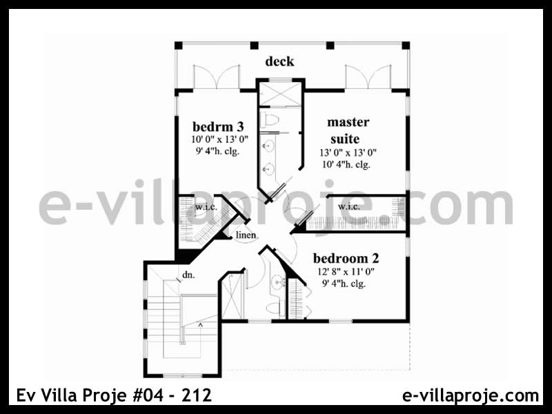 Ev Villa Proje #04 - 212 Çelik Ev Projesi - Görsel 3