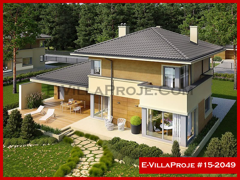 Ev Villa Proje #15 - 2049 Çelik Villa Modeli ve 3D Tasarımı