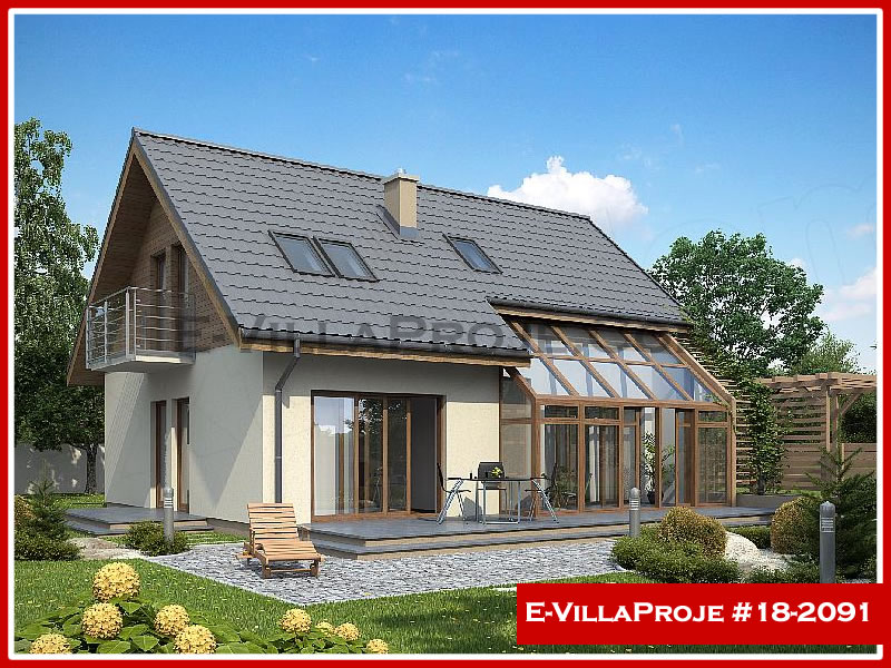 Ev Villa Proje #18 - 2091 Çelik Villa Modeli ve 3D Tasarımı