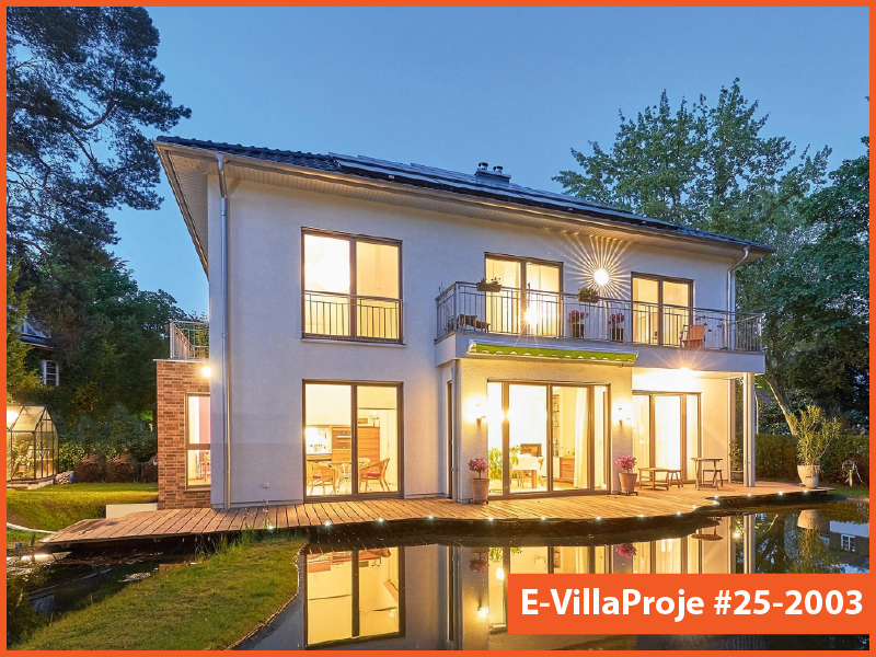 Ev Villa Proje #25 - 2003 Çelik Villa Modeli ve 3D Tasarımı