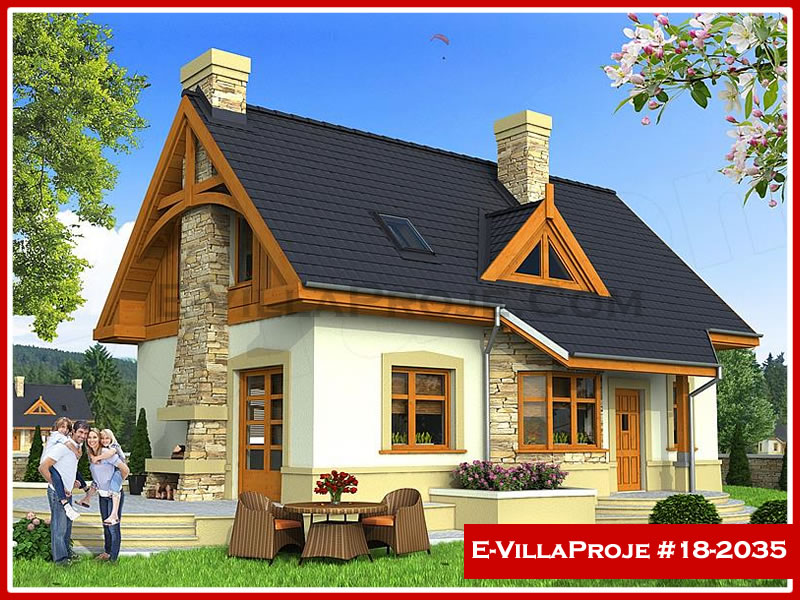 Ev Villa Proje #18 - 2035 Çelik Villa Modeli ve 3D Tasarımı