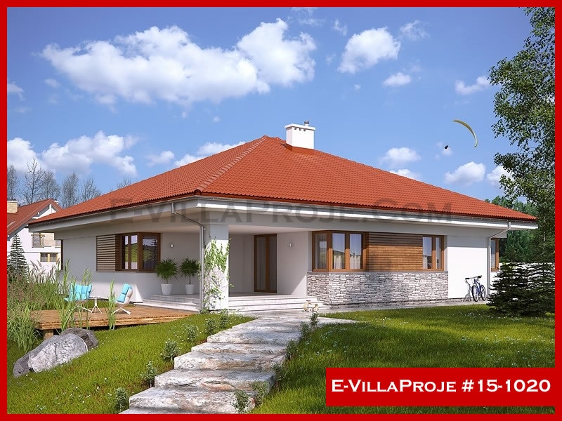 Ev Villa Proje #15 - 1020 Çelik Villa Modeli ve 3D Tasarımı