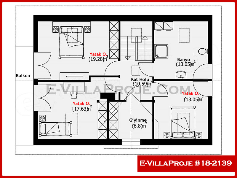 Ev Villa Proje #18 - 2139 Çelik Ev Projesi - Görsel 3