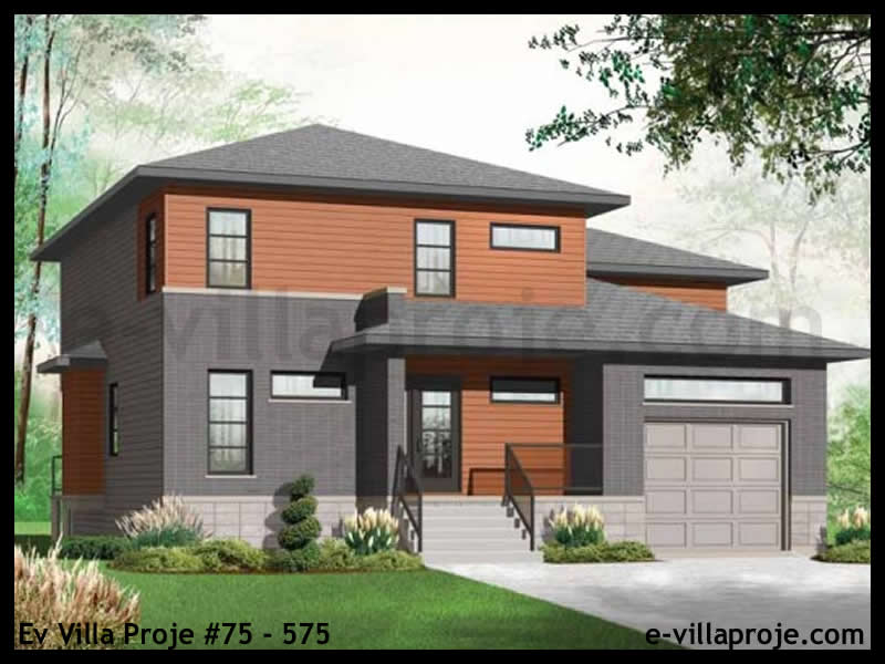 Ev Villa Proje #75 - 575 Çelik Villa Modeli