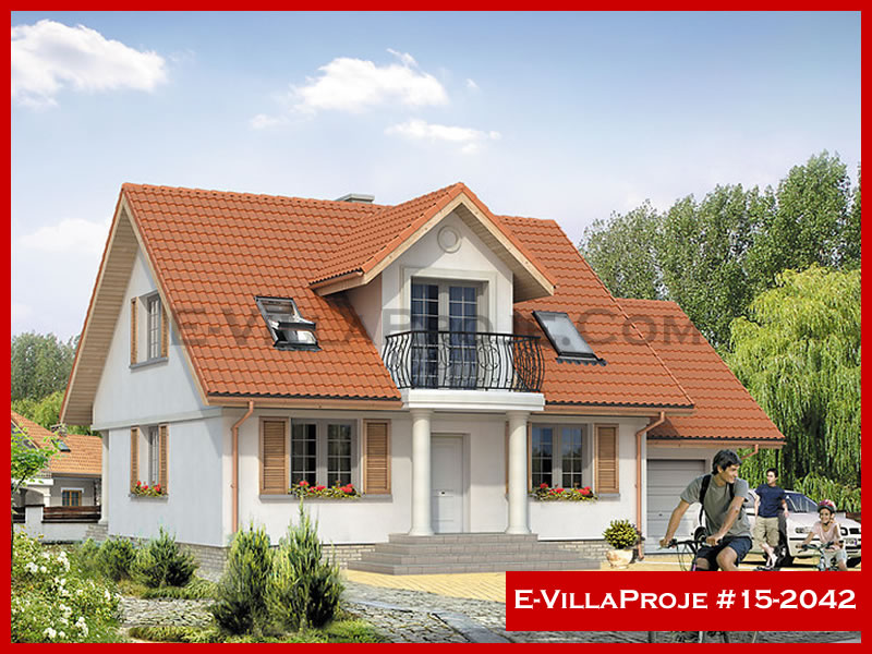 Ev Villa Proje #15 - 2042 Çelik Villa Modeli ve 3D Tasarımı