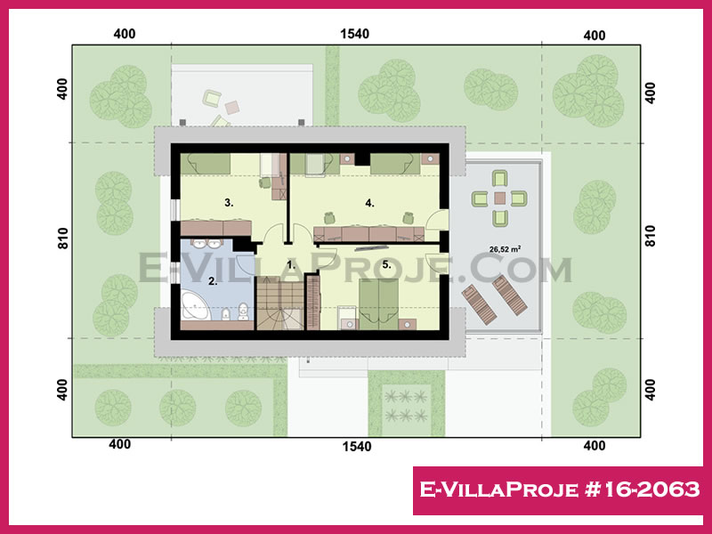 Ev Villa Proje #16 - 2063 Çelik Ev Projesi - Görsel 3