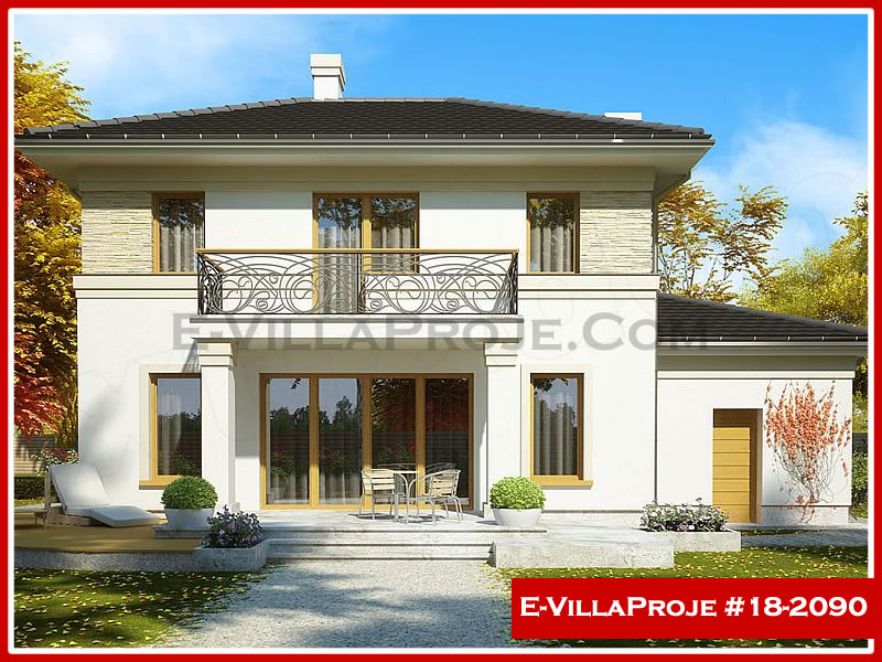 Ev Villa Proje #18 - 2090 Çelik Villa Modeli