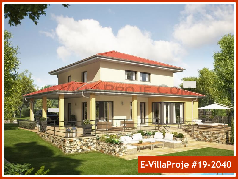 Ev Villa Proje #19 - 2040 Çelik Villa Modeli