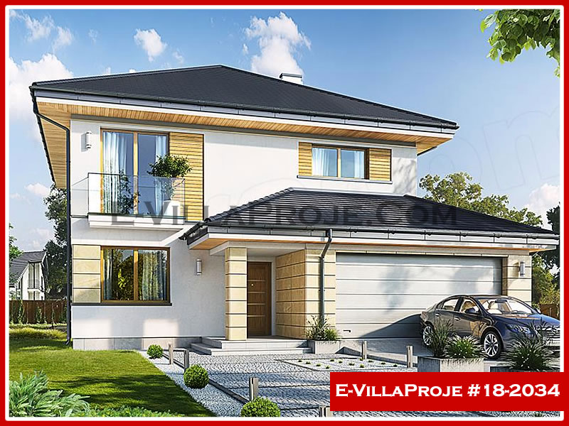 Ev Villa Proje #18 - 2034 Çelik Villa Modeli