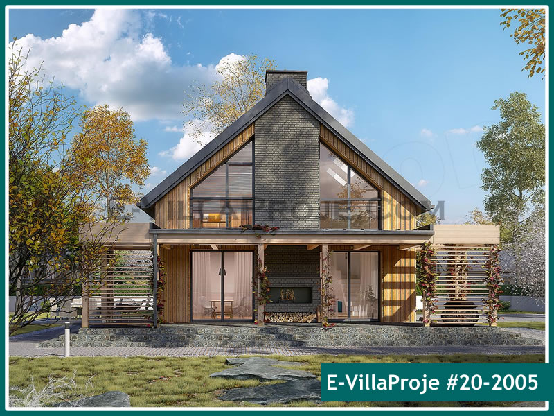 Ev Villa Proje #20 - 2005 Çelik Villa Modeli