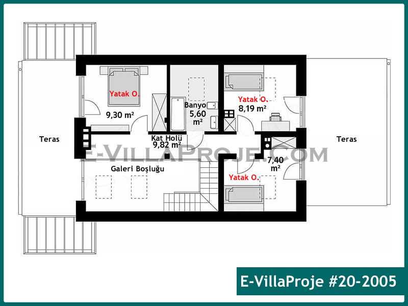 Ev Villa Proje #20 - 2005 Çelik Ev Projesi - Görsel 3