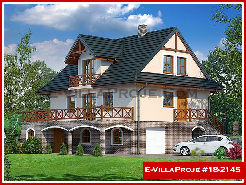 Ev Villa Proje #18 - 2145 Çelik Villa Modeli ve 3D Tasarımı