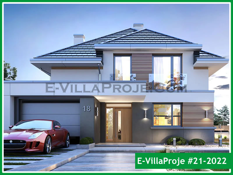 Ev Villa Proje #21 - 2022 Çelik Villa Modeli