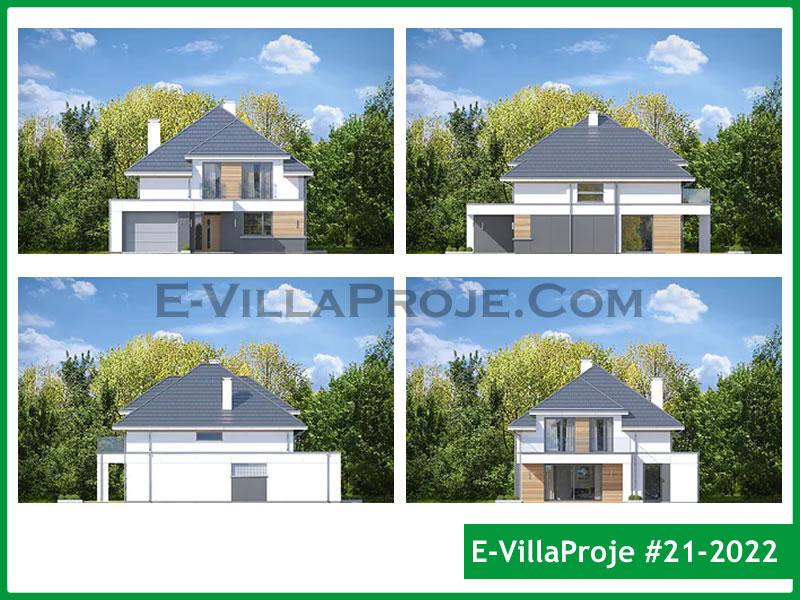 Ev Villa Proje #21 - 2022 Çelik Ev Projesi - Görsel 15