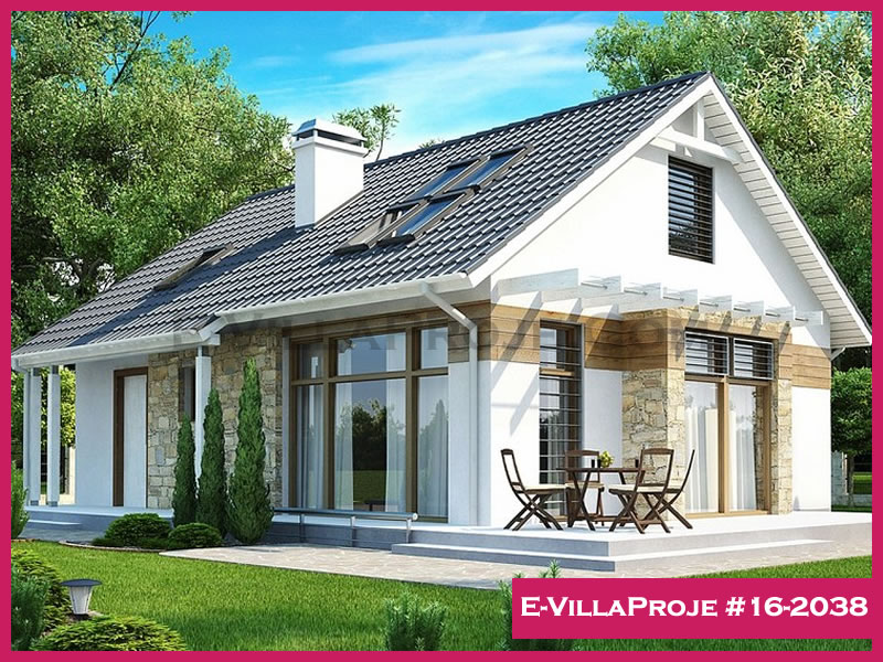 Ev Villa Proje #16 - 2038 Çelik Villa Modeli