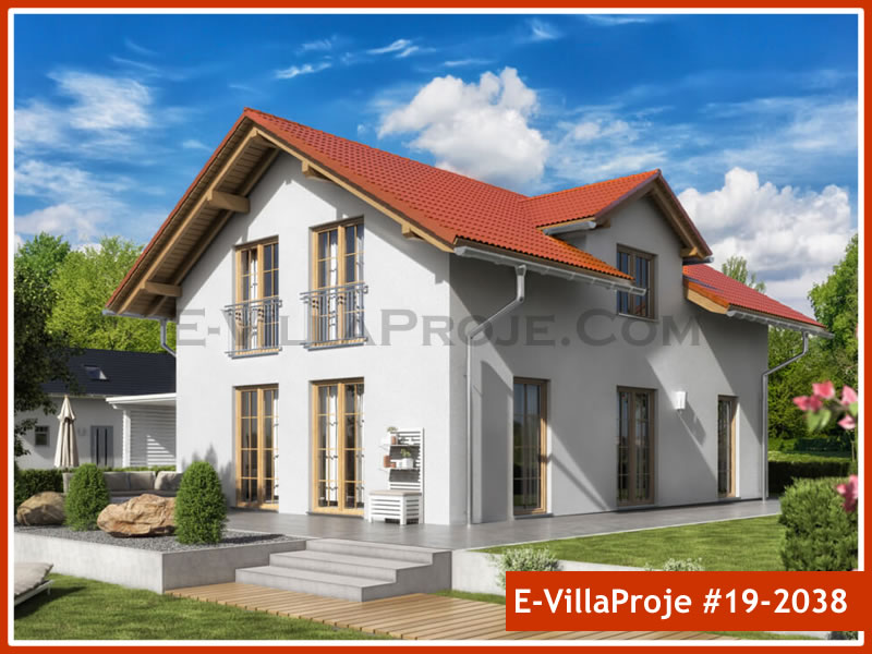 Ev Villa Proje #19 - 2038 Çelik Villa Modeli ve 3D Tasarımı