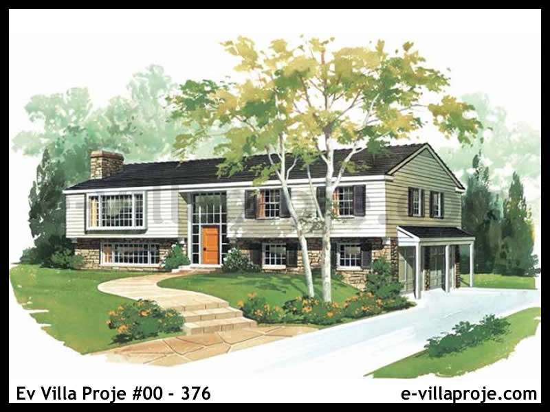 Ev Villa Proje #00 - 376 Çelik Villa Modeli ve 3D Tasarımı