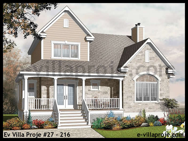 Ev Villa Proje #27 - 216 Çelik Villa Modeli