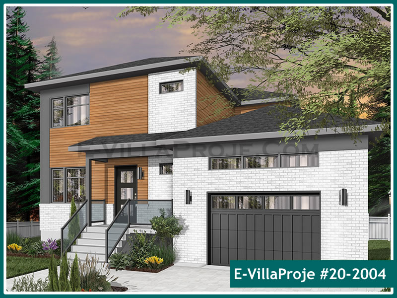 Ev Villa Proje #20 - 2004 Çelik Villa Modeli ve 3D Tasarımı