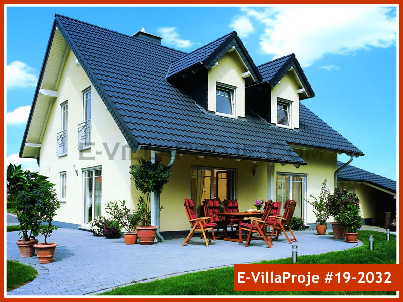 Ev Villa Proje #19 - 2032 Çelik Villa Modeli ve 3D Tasarımı