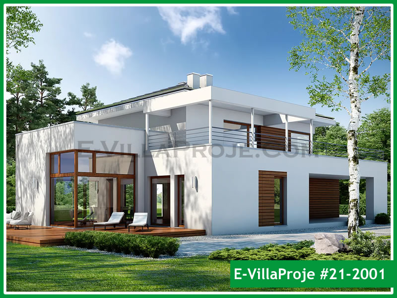 Ev Villa Proje #21 - 2001 Çelik Villa Modeli