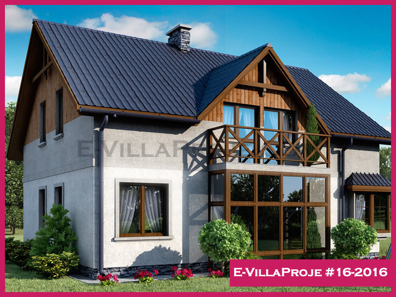 Ev Villa Proje #16 - 2016 Çelik Villa Modeli