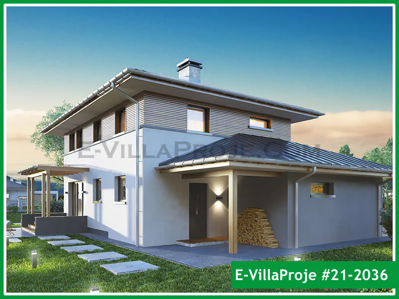 Ev Villa Proje #21 - 2036 Çelik Ev Projesi - Görsel 8