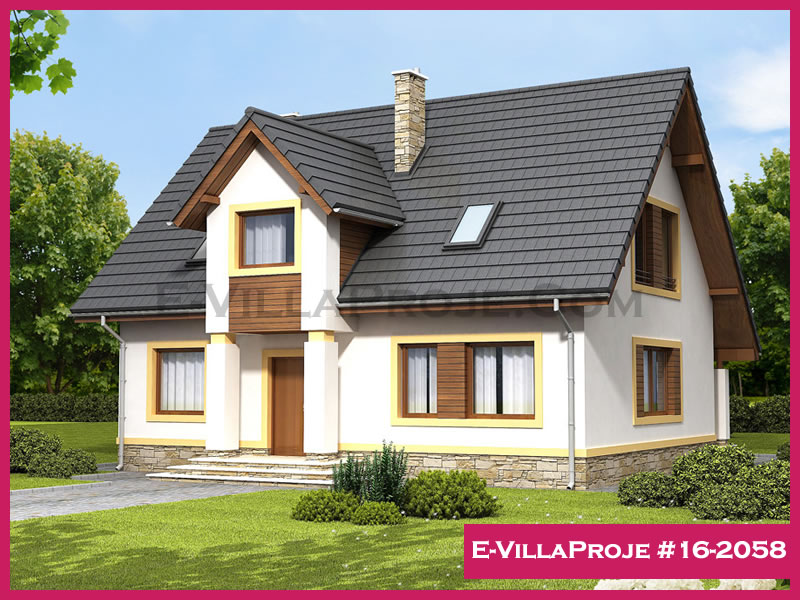 Ev Villa Proje #16 - 2058 Çelik Villa Modeli ve 3D Tasarımı