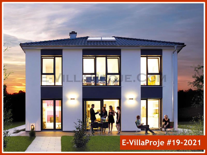 Ev Villa Proje #19 - 2021 Çelik Villa Modeli ve 3D Tasarımı