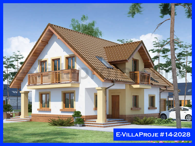 Ev Villa Proje #14 - 2028 Çelik Villa Modeli
