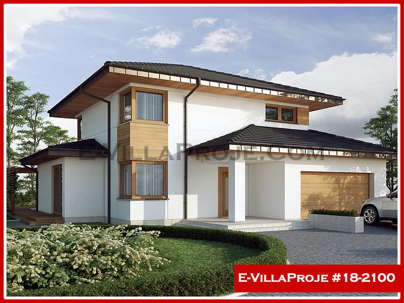 Ev Villa Proje #18 - 2100 Çelik Villa Modeli ve 3D Tasarımı
