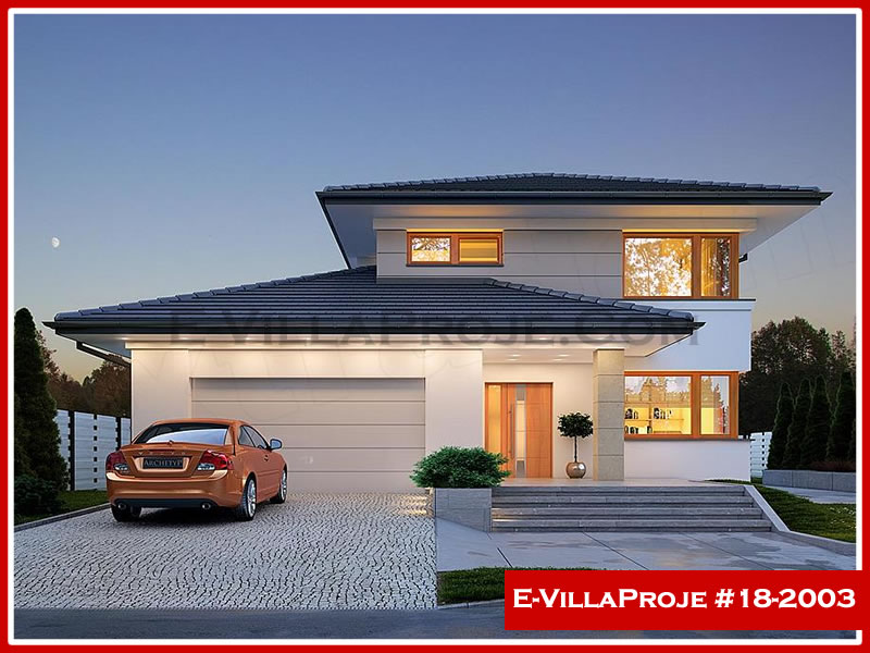 Ev Villa Proje #18 - 2003 Çelik Villa Modeli ve 3D Tasarımı