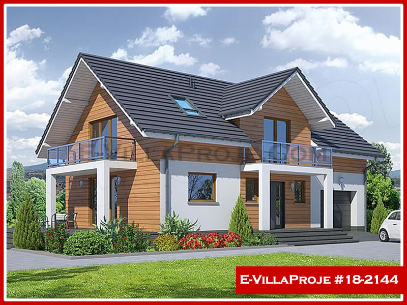 Ev Villa Proje #18 - 2144 Çelik Villa Modeli ve 3D Tasarımı