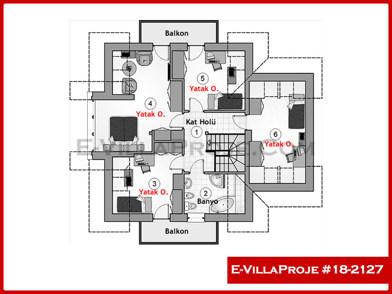 Ev Villa Proje #18 - 2127 Çelik Ev Projesi - Görsel 3