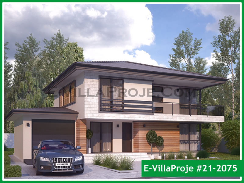 Ev Villa Proje #21 - 2075 Çelik Villa Modeli