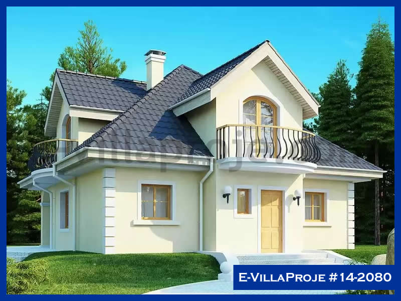 Ev Villa Proje #14 - 2080 Çelik Villa Modeli ve 3D Tasarımı