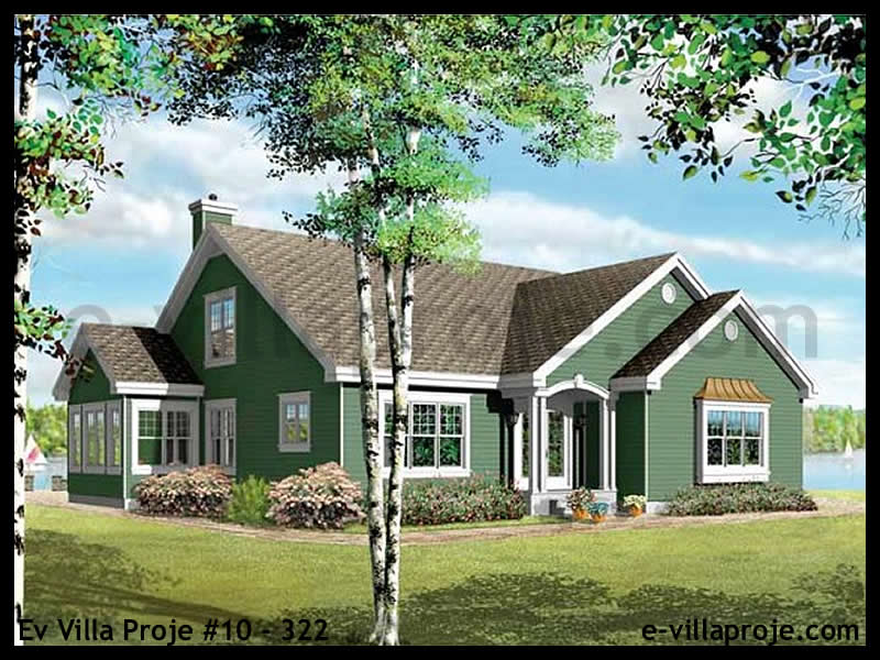 Ev Villa Proje #10 - 322 Çelik Villa Modeli