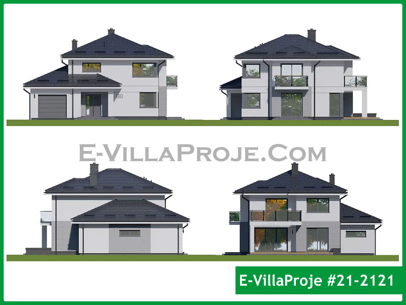 Ev Villa Proje #21 - 2121 Çelik Ev Projesi - Görsel 11