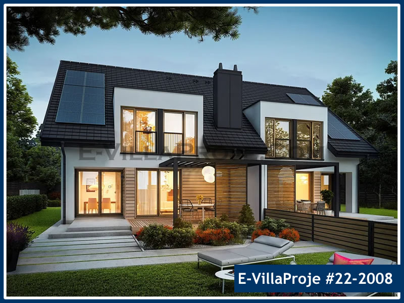 Ev Villa Proje #22 - 2008 Çelik Villa Modeli