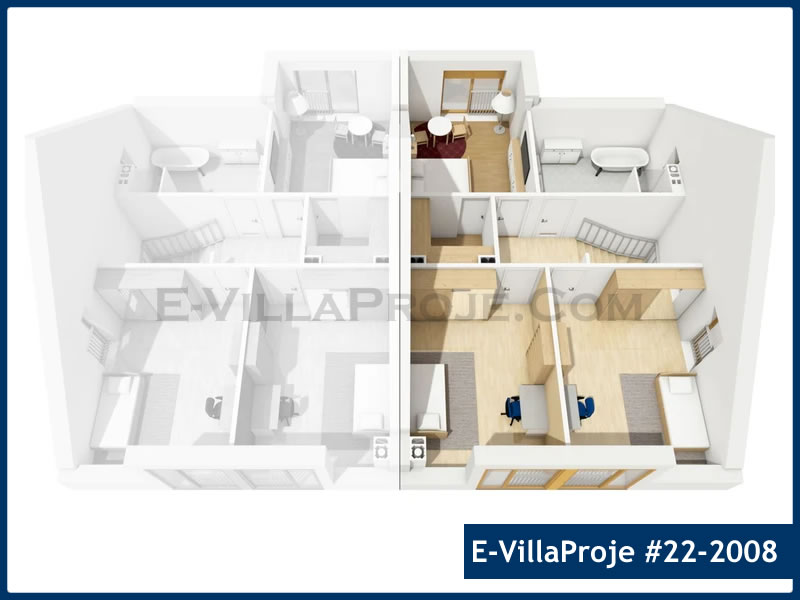 Ev Villa Proje #22 - 2008 Çelik Ev Projesi - Görsel 8