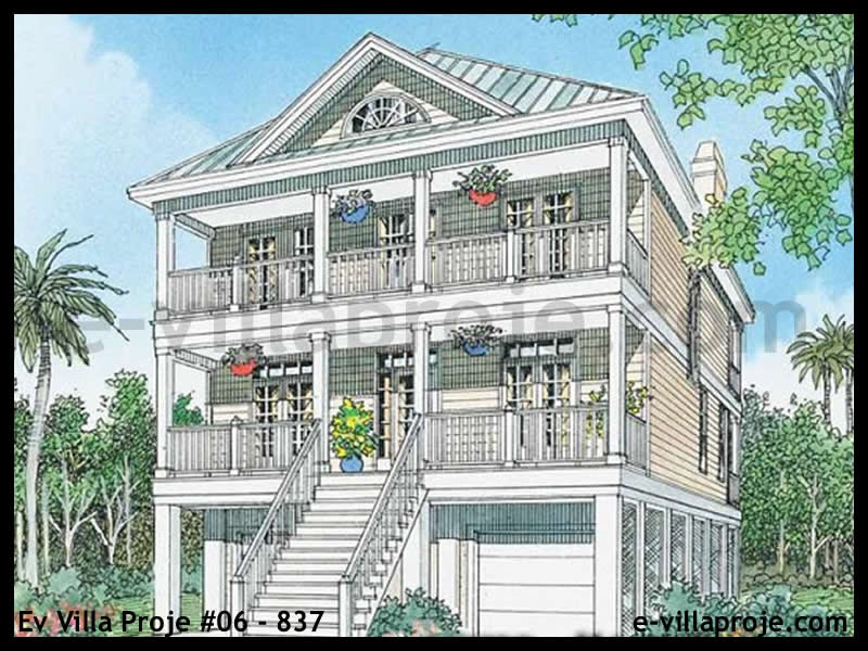 Ev Villa Proje #06 - 837 Çelik Villa Modeli