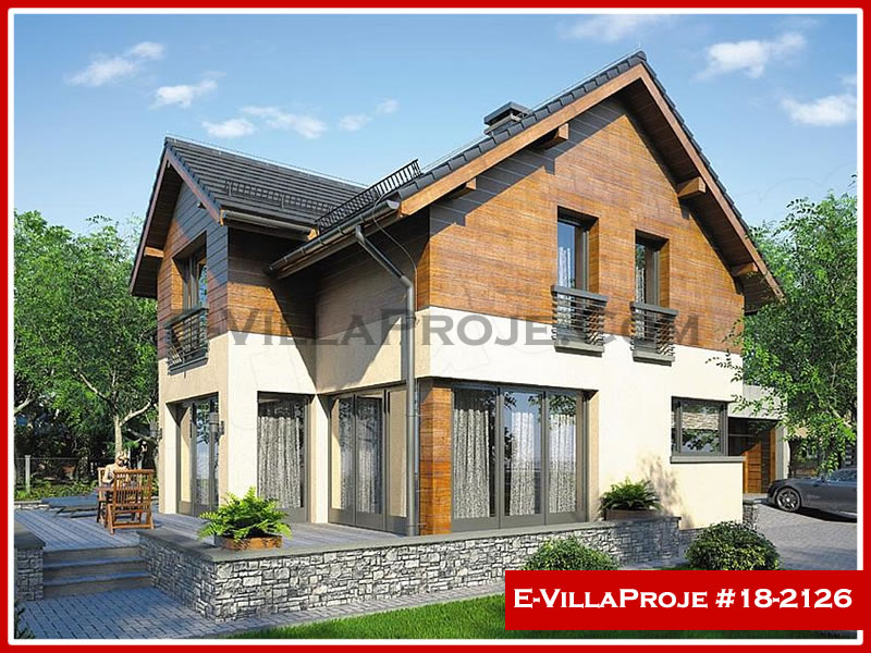 Ev Villa Proje #18 - 2126 Çelik Villa Modeli