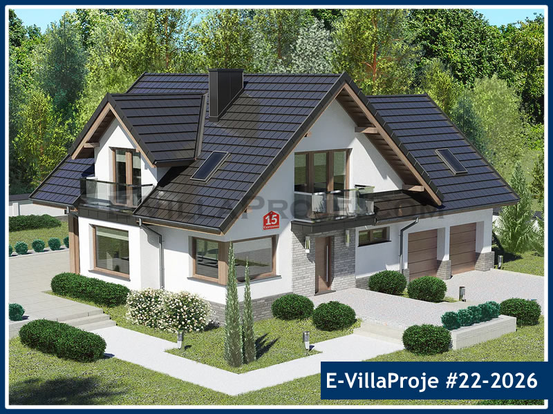 Ev Villa Proje #22 - 2026 Çelik Villa Modeli