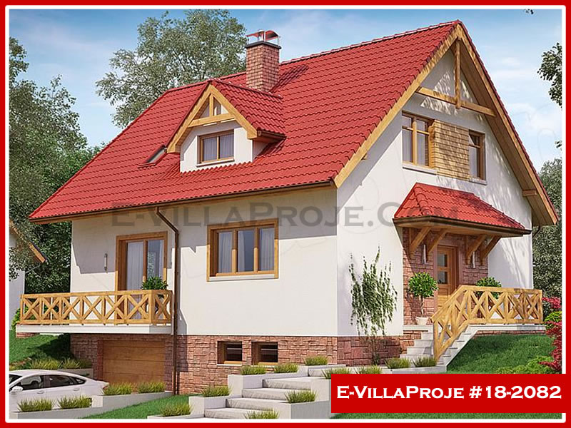 Ev Villa Proje #18 - 2082 Çelik Villa Modeli ve 3D Tasarımı