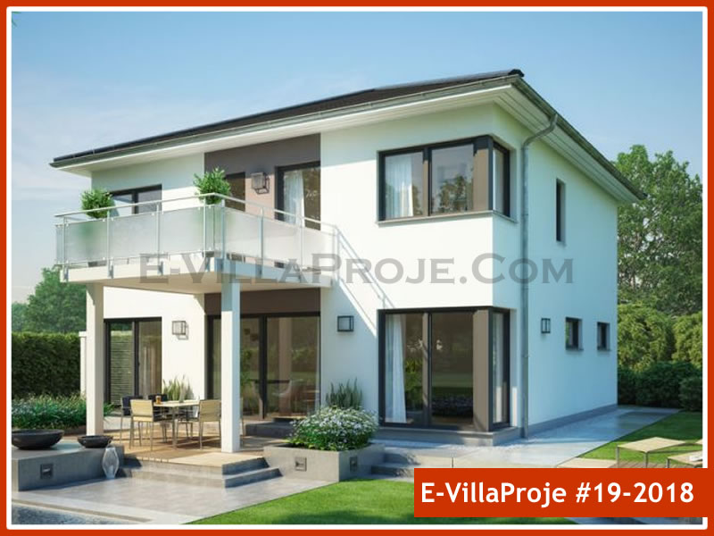 Ev Villa Proje #19 - 2018 Çelik Villa Modeli