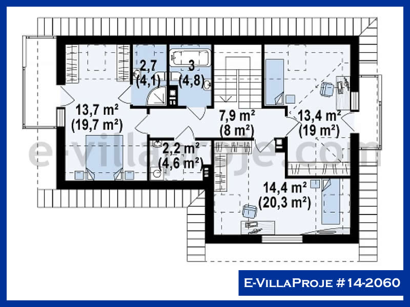 Ev Villa Proje #14 - 2060 Çelik Ev Projesi - Görsel 3